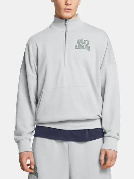 Under Armour Pánská mikina UA Icon HWT Terry OS 1/2 Zip - Pánské