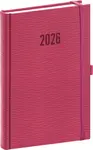 Denní diář Rivoli 2026, růžový