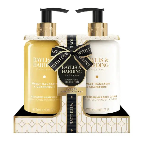 Baylis & Harding Luxury Hand Care Gift Set dárková sada mýdla a hydratačního mléka na tělo i ruce 2 x 300 ml