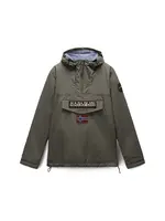 NAPAPIJRI Prechodná bunda 'Rainforest'  jedľová / tmavočervená / čierna