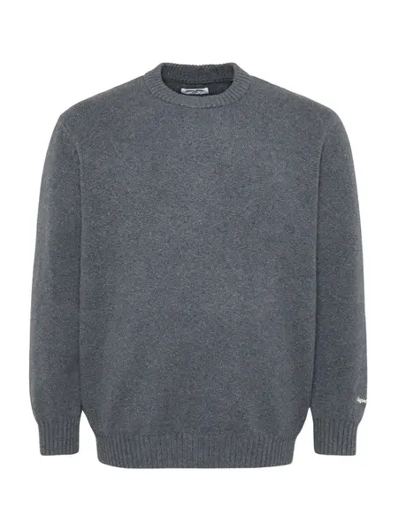 Jack & Jones Plus Sveter 'JORNORREBRO'  tmavosivá