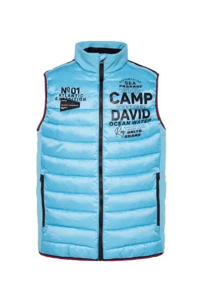 CAMP DAVID Vesta  námornícka modrá / nebesky modrá