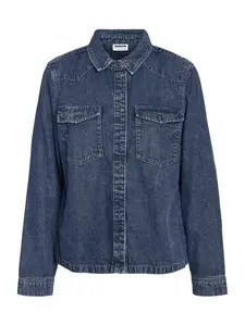 Noisy may Prechodná bunda 'NMNew Signe'  modrá denim