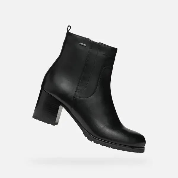 Černá dámská kotníková obuv Geox New Lise Abx - Dámské