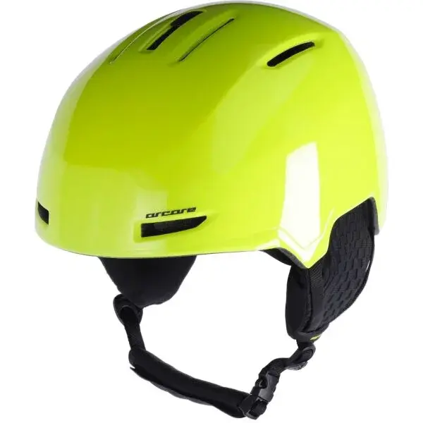 Arcore RIDE JR Juniorská lyžiarska prilba, žltá, veľkosť (55 - 59)