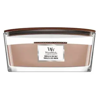 Woodwick Vanilla & Sea Salt vonná svíčka 453,6 g