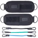 Spokey TENSO Sada expandérů s adaptéry na kotníky, černá, velikost