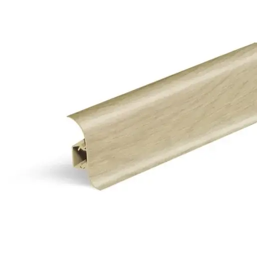 Lišta soklová Naturel dub unikát , PVC dĺžka 250 cm, výška hrany 56 mm, NATNGF0R1