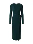 EDITED Pletené šaty 'Mailien'  tmavozelená