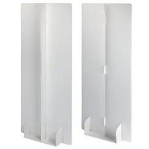 10 x Ochranná přepážka z polypropylenu 800 x 1850 mm