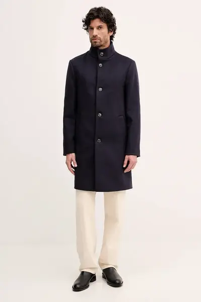 Kabát s příměsí vlny Tommy Hilfiger