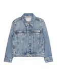 Calvin Klein Jeans Prechodná bunda  modrá denim