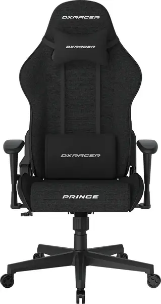 Herná stolička DXRacer PRINCE čierna, látková