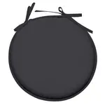 Podsedák na židli NELSON kulatý antracitový