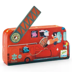 Puzzle – Hasičské auto – 16 ks