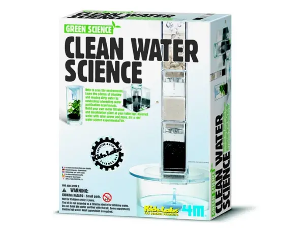 Čistá voda - pokusy s filtrovaním