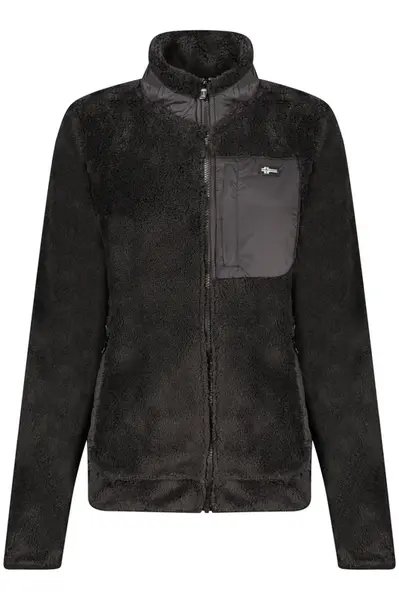 NORWAY 1963 WOMEN&#39;S BLACK ZIP-UP SWEATSHIRT