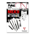 Blok Clairefontaine Paint'ON Mix9 - A6, 27 listů, 250 g