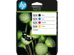 HP 924 6C3Z1NE barevná (color) sada originální cartridge