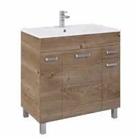 Skříňka s umyvadlem Uno 80 dub canela