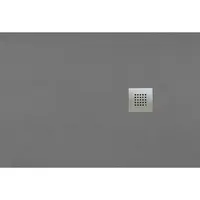 Vanička obdélníková Opal 120/80/2.6 šedá