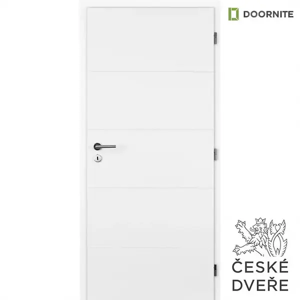 Interiérové dveře Quatro plné 60P bílé