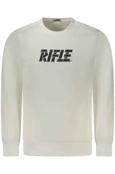RIFLE SWEATSHIRT WITHOUT ZIP MEN WHITE