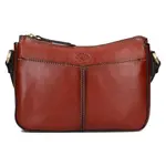 Kožená dámská crosbody kabelka Katana Mealla - hnědá