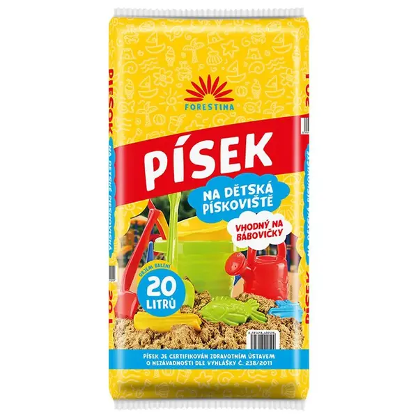Písek na dětská pískoviště písek 20 l