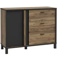 Komoda Haruki HYTK221 alpský smrk/černý