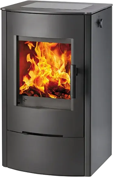 Haas+Sohn Krbová kamna Firepot, černá