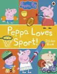 Peppa Pig: Peppa Loves Sport! (Sticker Book) - kniha z kategorie Pro děti