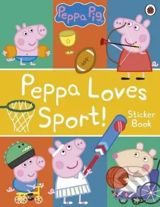 Peppa Pig: Peppa Loves Sport! (Sticker Book) - kniha z kategorie Pro děti