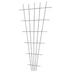 Mříž 150 cm forma "V", zelená