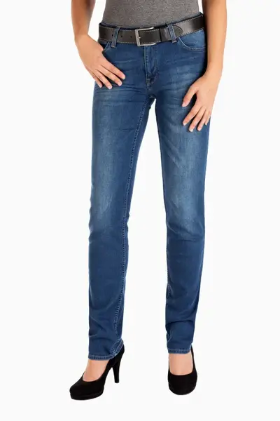 Dámské jeans LEE L301HAIM MARION STRAIGHT NIGHT SKY Velikost: 42/31