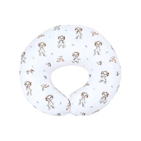 EKO Vankúš na dojčenie malý Velvet Gardener Bear 60x60cm