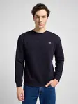 Pánská mikina LEE PATCH CREW SWS MIDNIGHT NAVY 112121794 Velikost: S
