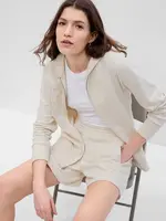 GAP Mikina vintage soft logo zip - Dámské