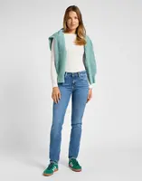 Dámské džíny LEE Marion Straight in Holding Back 112355240 Velikost: 27/33