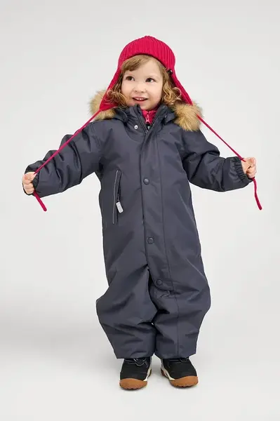 Kojenecký overal Reima Gotland šedá barva, 5100117C