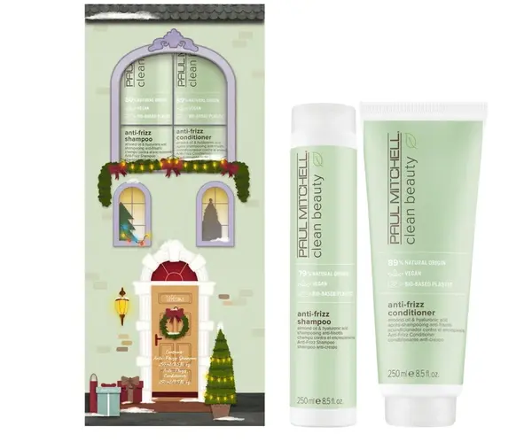 Sada pro nepoddajné vlasy Paul Mitchell Clean Beauty Anti-Frizz Duo + dárek zdarma