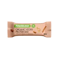 POWERLOGY Organic Vegan Protein Bar 50 g