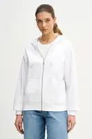 Mikina Calvin Klein Jeans dámská, černá barva, s kapucí, hladká, LV047B237G