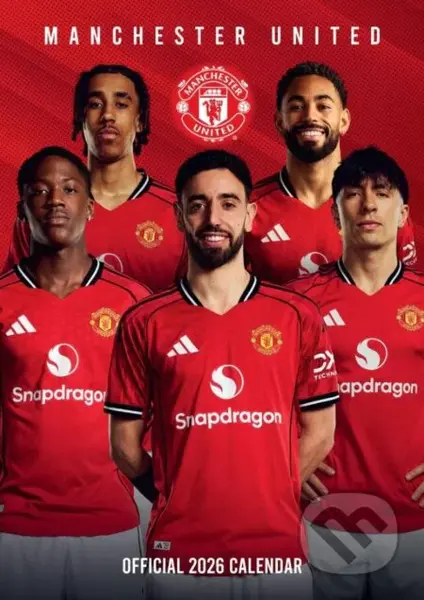 Oficiální nástěnný kalendář 2026: FC Manchester United (A3 29,7 x 42 cm)