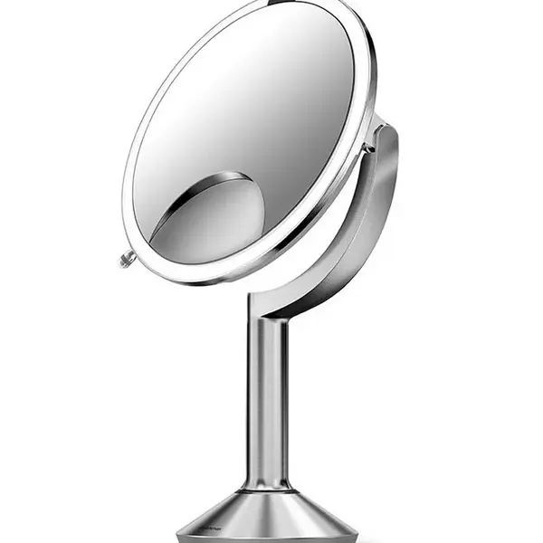 Simplehuman Sensor TRIO LED kosmetické zrcátko matná nerez