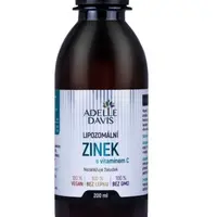Adelle Davis Lipozomální Zinek s vitamínem C 200 ml