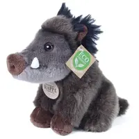 Plyšové prase divoké sedící 18 cm ECO-FRIENDLY