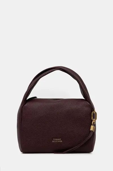 Kožená kabelka Tommy Hilfiger