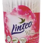 Linteo Premium Vatové tyčinky dóza 100 ks
