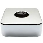 Rozeta 3/4\" štvorcová chróm h-25, 70x70 mm